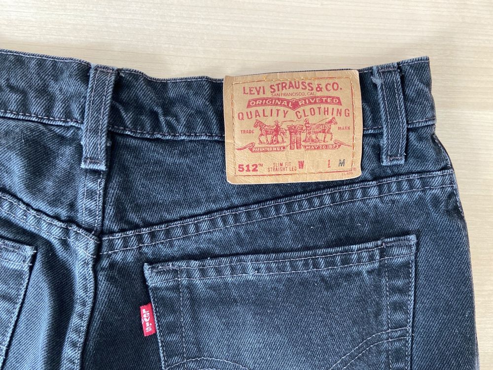 Levis 512 Jeans schwarz | Kaufen auf Ricardo