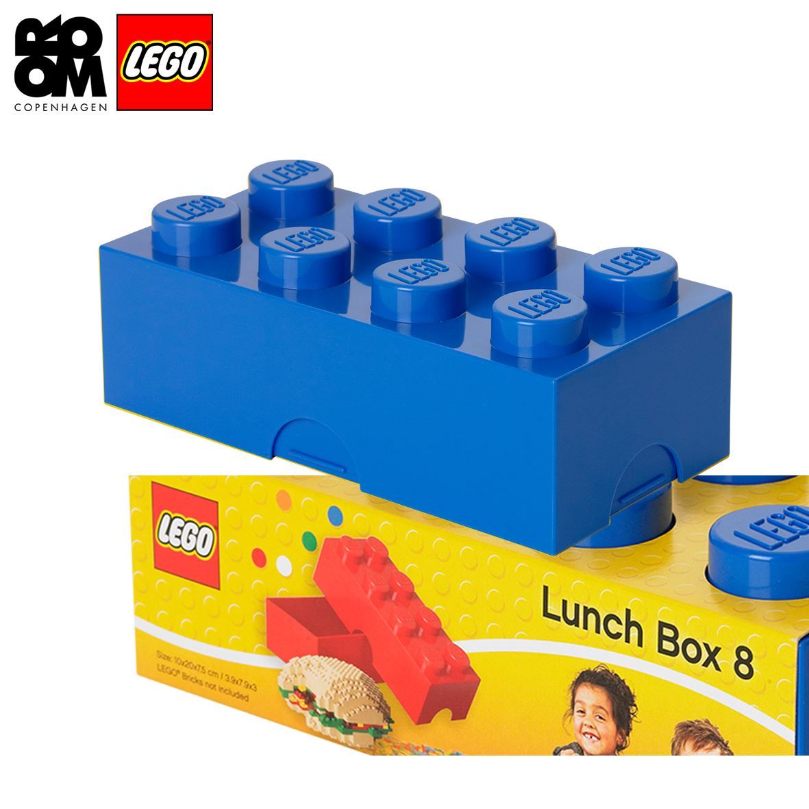 Contenitori & Simili: XL Lego Lunchbox, oder Etui etc, Blau – Nuovo e nell'imballaggio originale da Wettingen venduto da kochshop 1