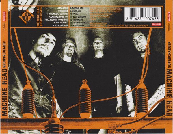 CD: Machine Head – Supercharger - Vergriffen - c – Usato da Brittnau venduto da Zibu 1