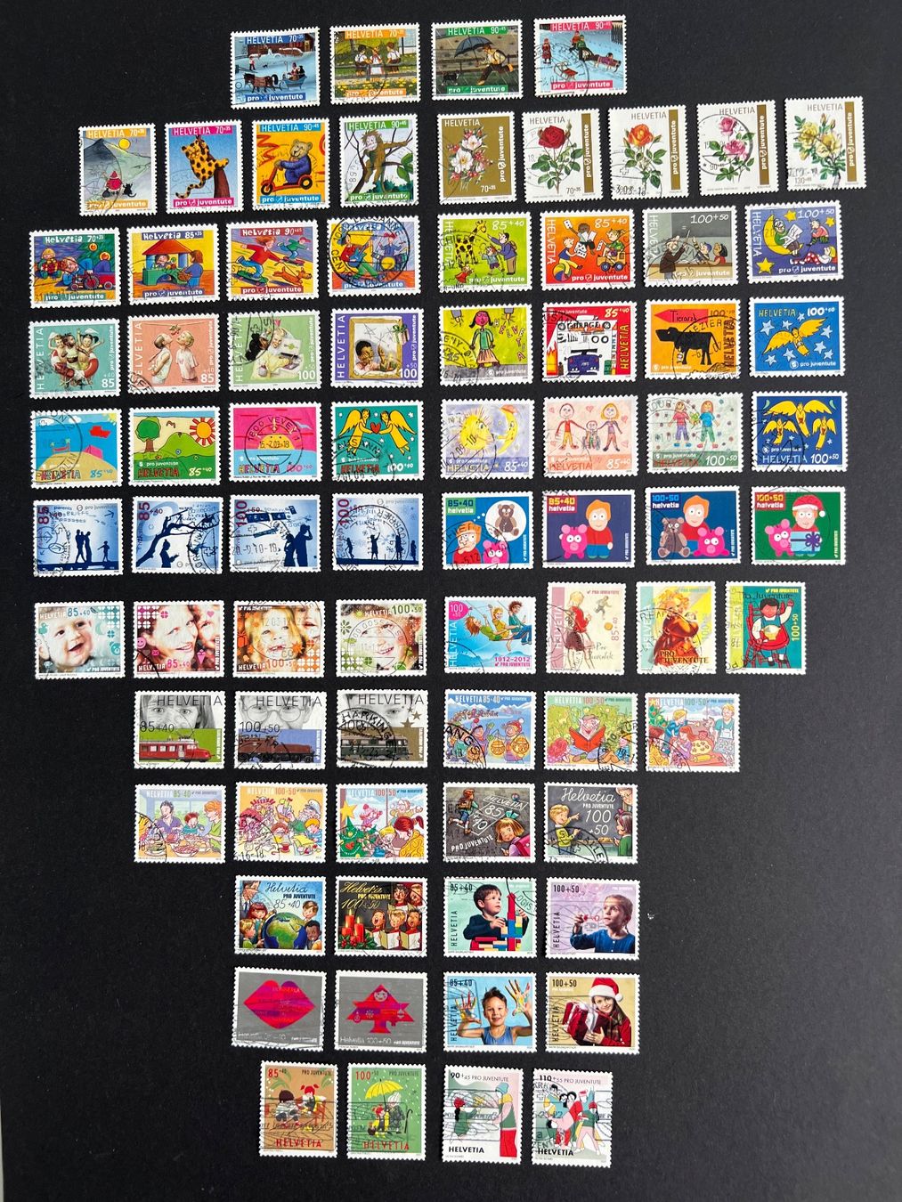 Alle Briefmarken: PJ Sätze von 2000-2022 gestempelt – Gebraucht aus Braunau von Desil2511
