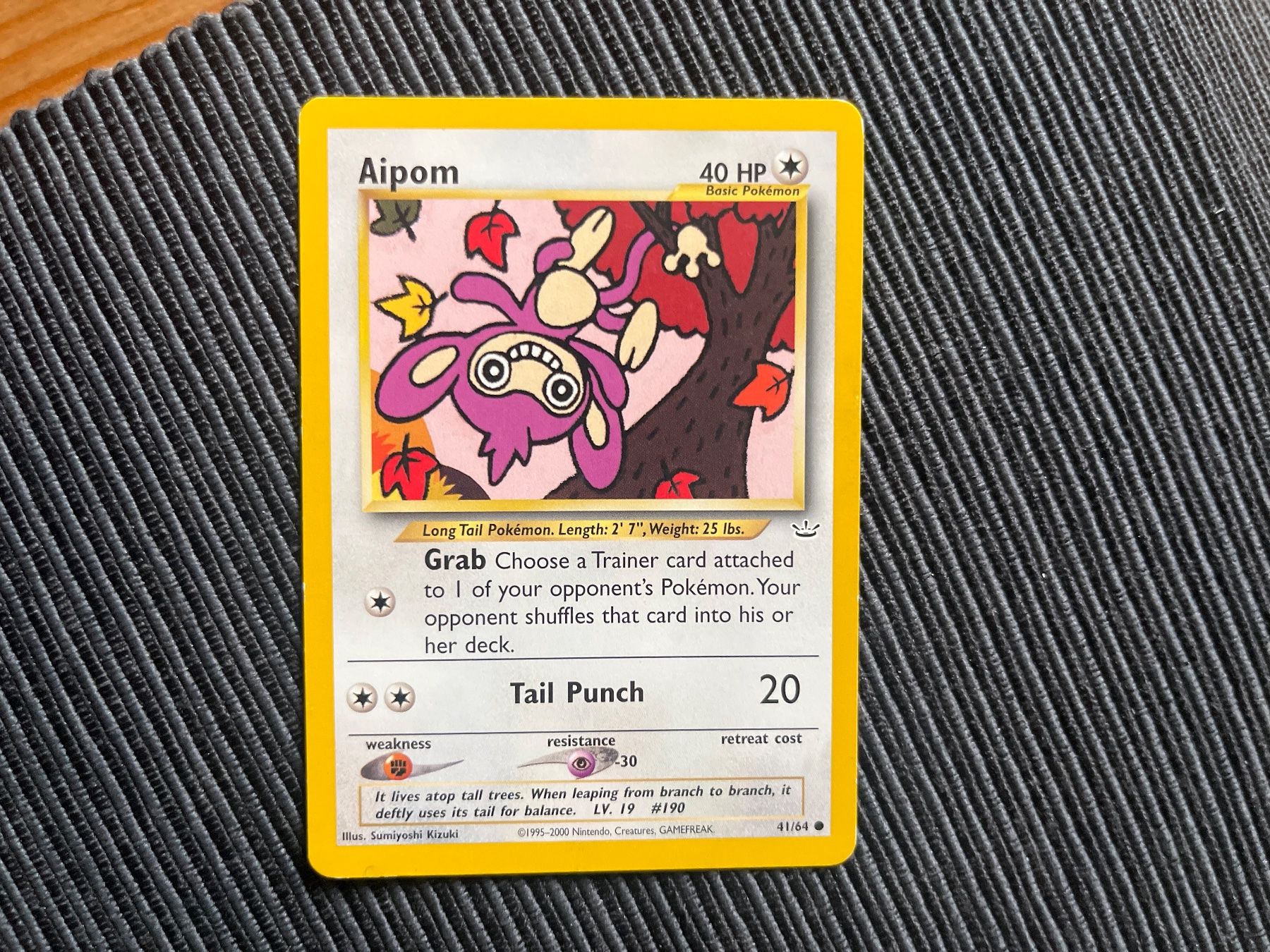 Pokémon Sammelbilder & Trading cards: Pokemon Aipom Neo Revelation englisch – Gebraucht aus Wabern von Collectfun