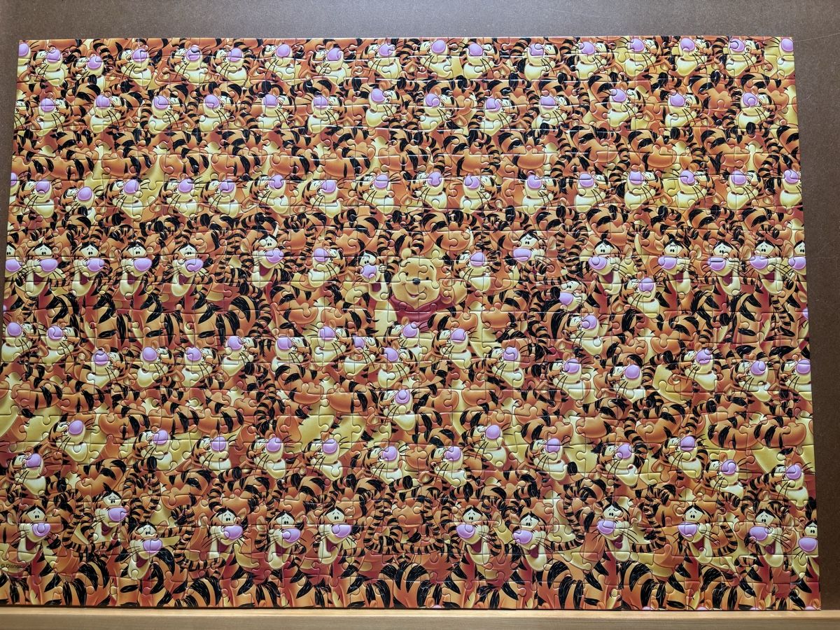 Disney Puzzles: Impossipuzzle Disney Tiger 550 Teile komplett – Neu (gemäss Beschreibung) aus Zweisimmen von Domii 3