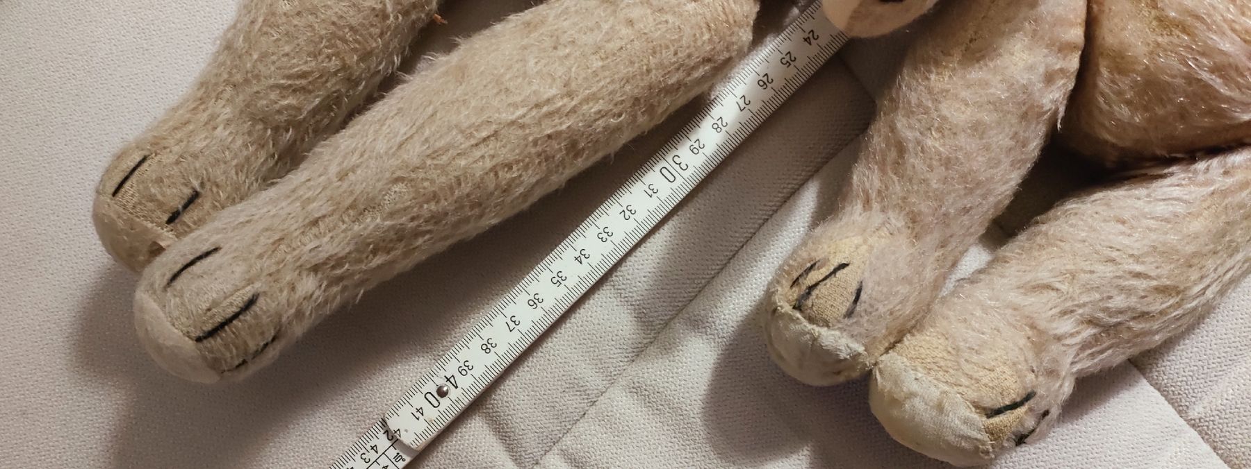 Spielzeuge: 2 süsse alte Teddys/ Ours anciens – Gebraucht aus Riaz von Tobydesmonts 3