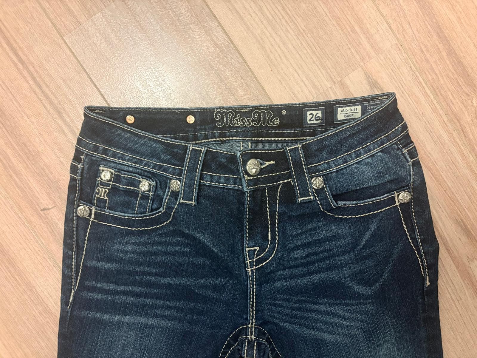 Jeans: MISS ME Jeans Gr. 26 mid-rise Boot – Usato da Bonstetten venduto da VCLS 2