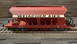 Liliput H0 SBB Kieswagen "Weiacher Kies", wie neu