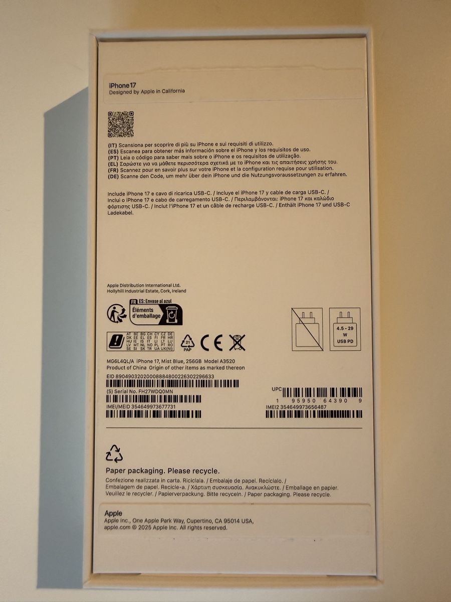 Apple Telefoni cellulari / Smartphones: iPhone 17 absolut Neuwertig + Case – Nuovo (secondo la descrizione) da Blankenburg venduto da chr_n7kv 1