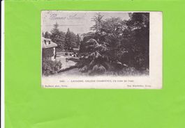 Lausanne, Collège Champittet, un coin du Parc