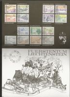 FDC Maximumkarte Liechtenstein 1973