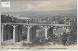 Lausanne - Pont Chauderon-Montbenon