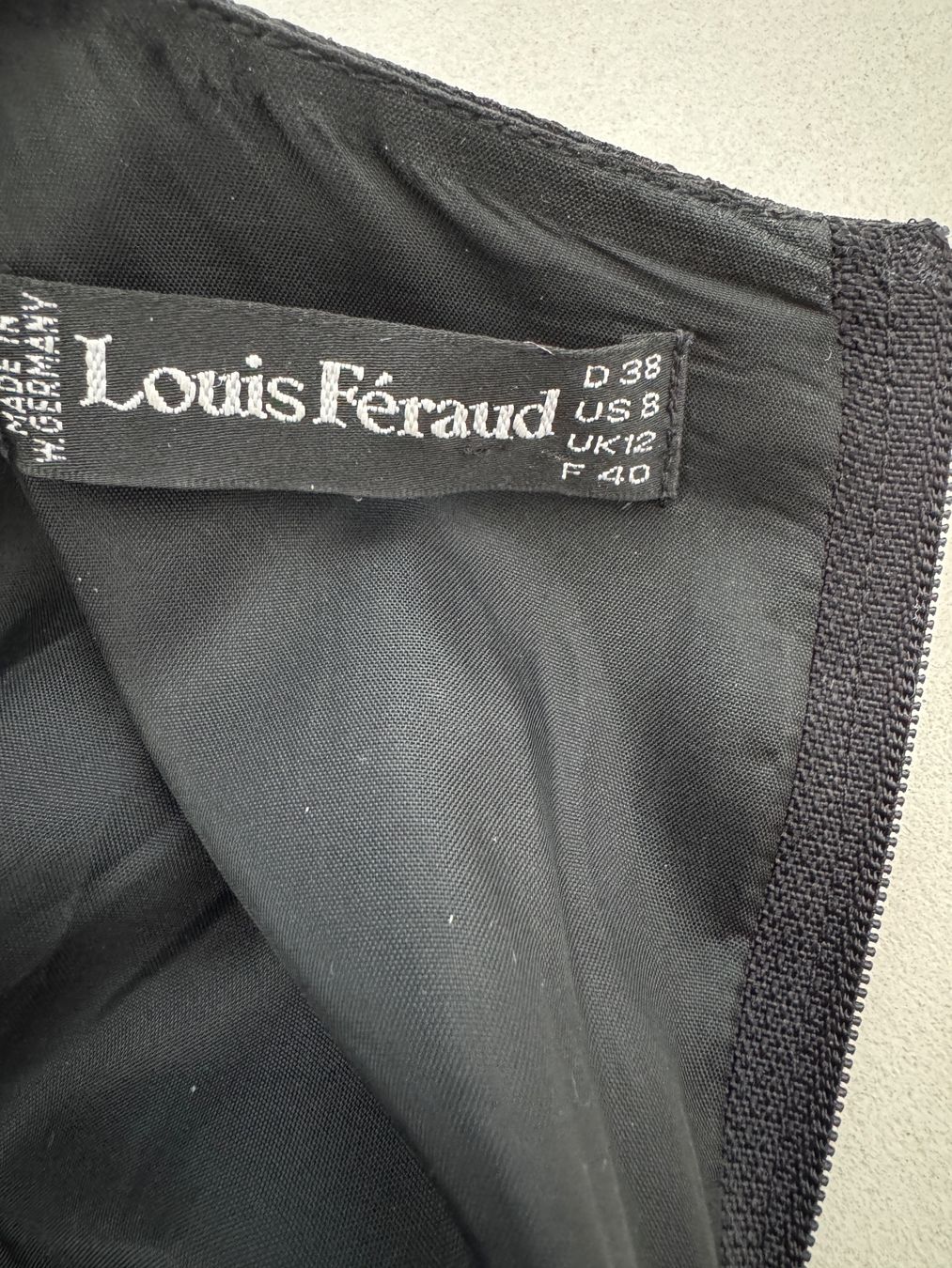 Vestiti: Sublime robe noire années 80 Louis Feraud – Usato da giffers venduto da sev_c9x9 4