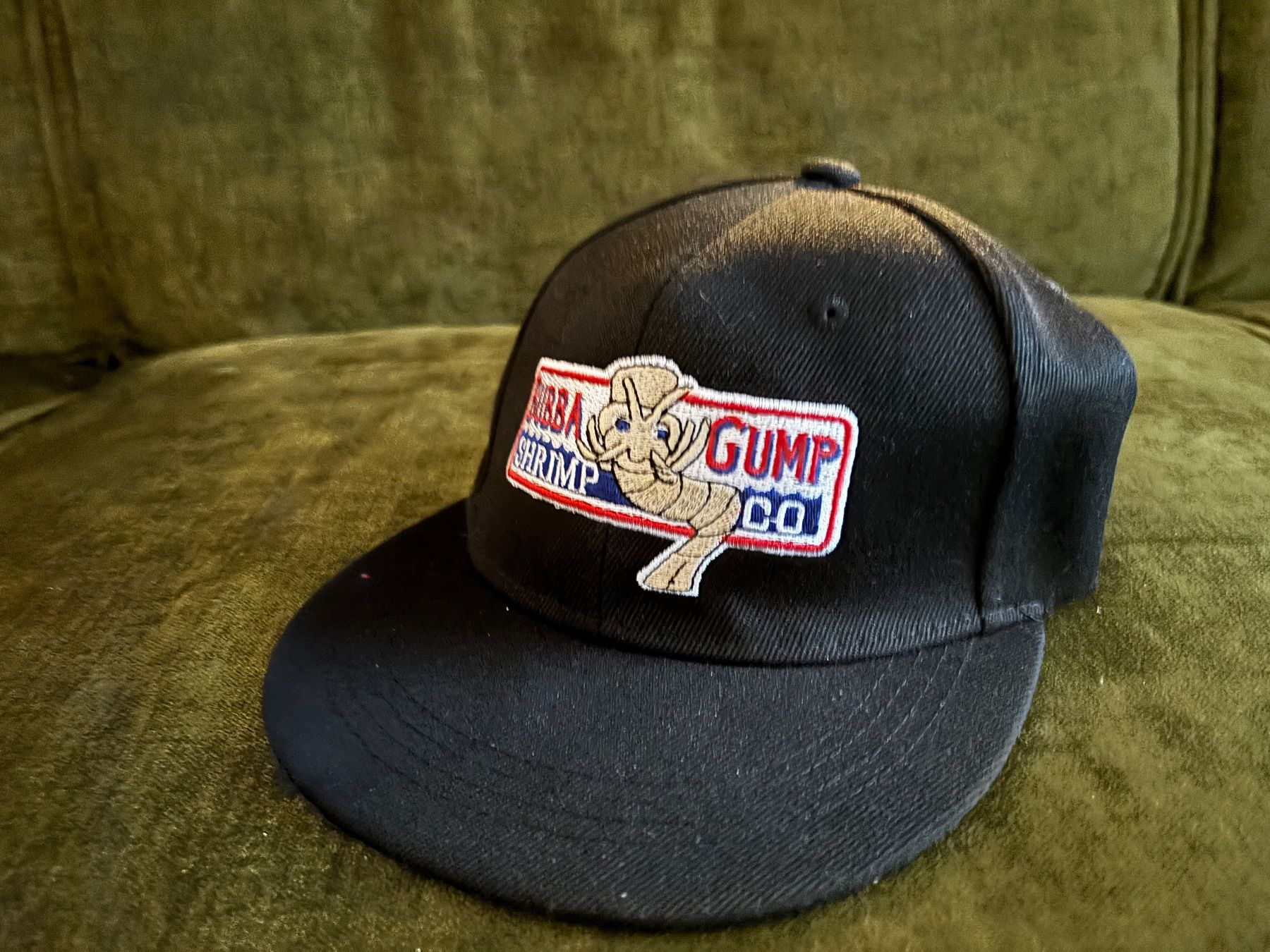 Copricapi, berretti & cappellini: Bubba Gump Cap Forrest Gump Snapback Baseballkappe schwarz – Nuovo (secondo la descrizione) da Herrliberg venduto da Tcardo