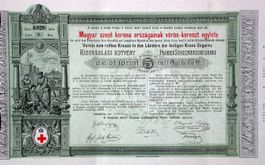 Rotes Kreuz in den Ländern der hl. Krone Ungarns - 1882