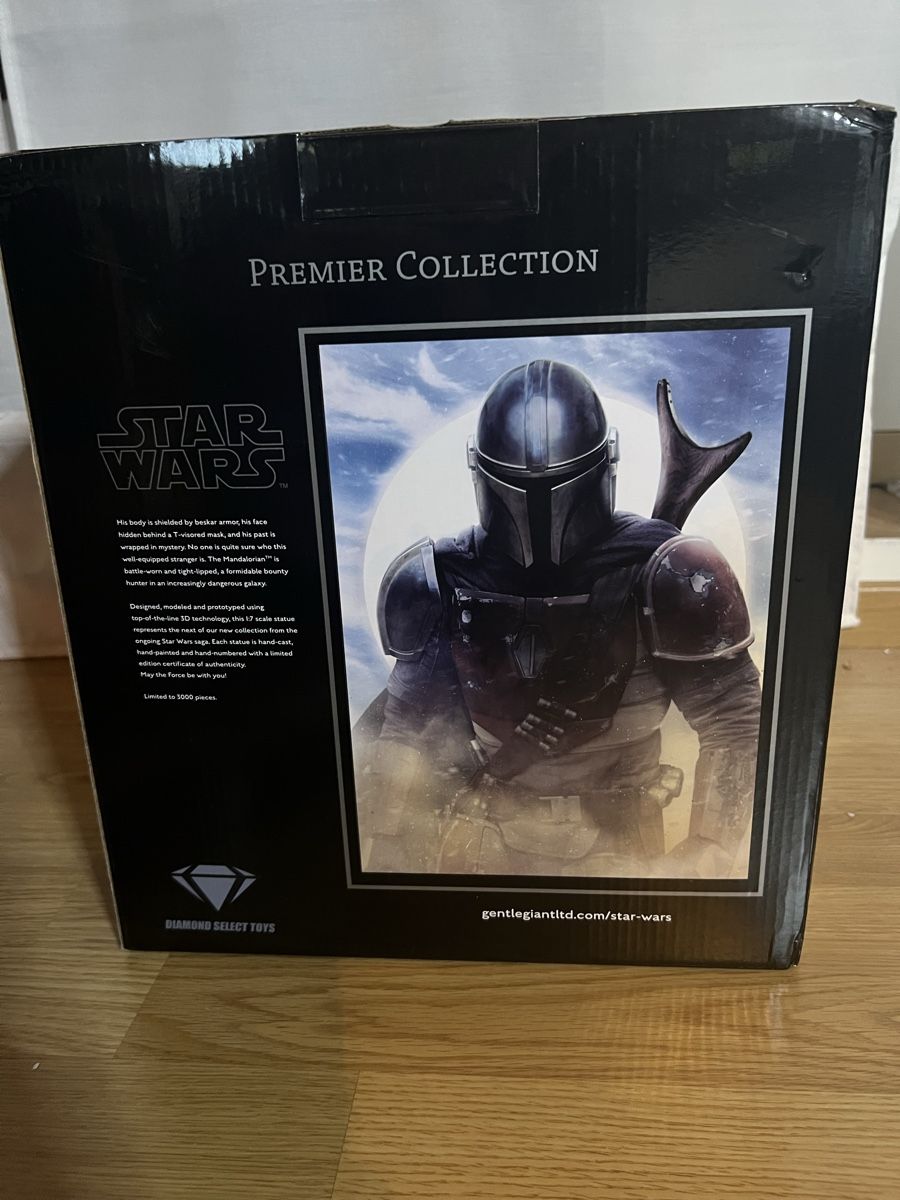 Star Wars Statuette: Star Wars The Mandolorian Statue – Nuovo (secondo la descrizione) da Luzern venduto da Mytigger