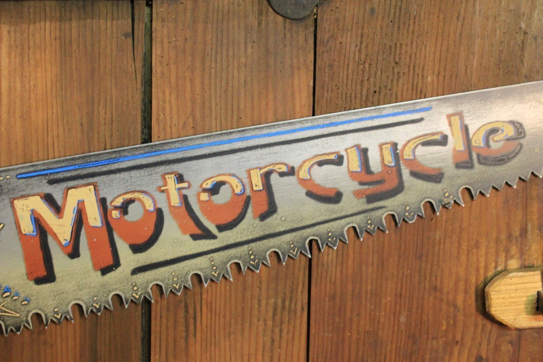 Seghe: Säge "MOTORCYCLE", Pinstriping!!! Harley – Nuovo (secondo la descrizione) da Willisau venduto da Pzm81 1