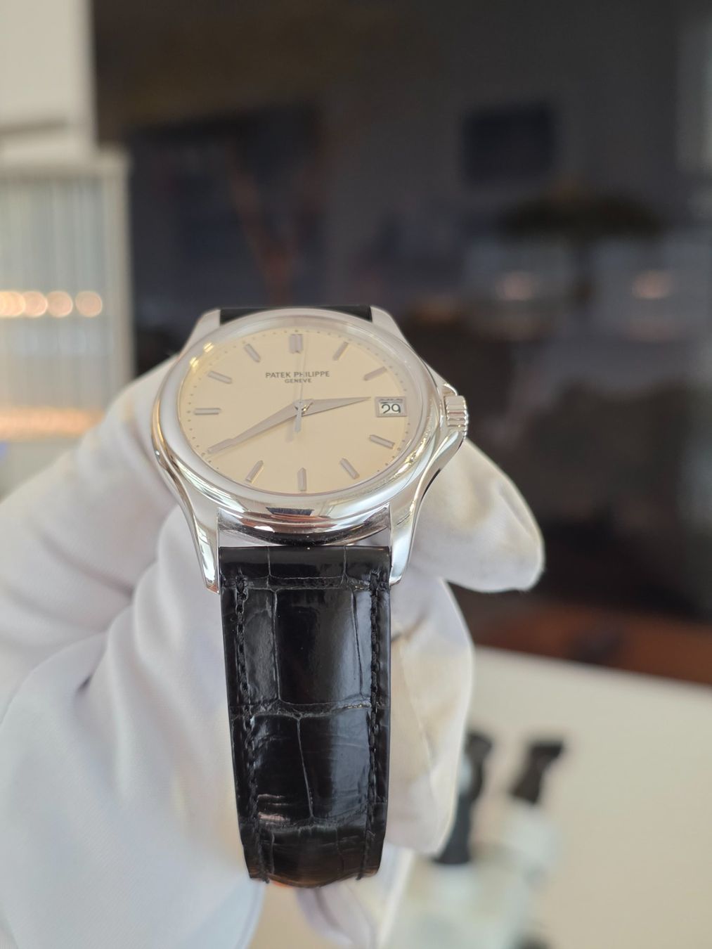 Patek Philippe Orologi: PATEK PHILIPPE CALATRAVA  / Ref.5127G-001 / FULL SET - 2006 – Usato da Zürich venduto da YB_Zuerich 3