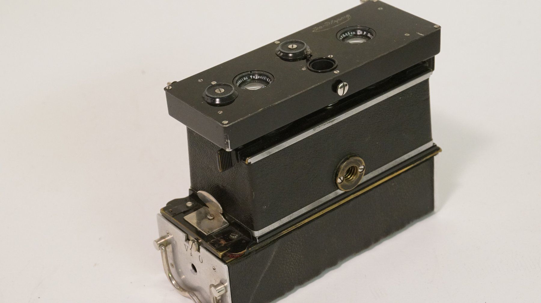 Fotocamera: JCA stereo Polyscop 606/1 mit Wechselkass. und Zeiss Tessar – Usato da Wohlenschwil venduto da steyr185 2