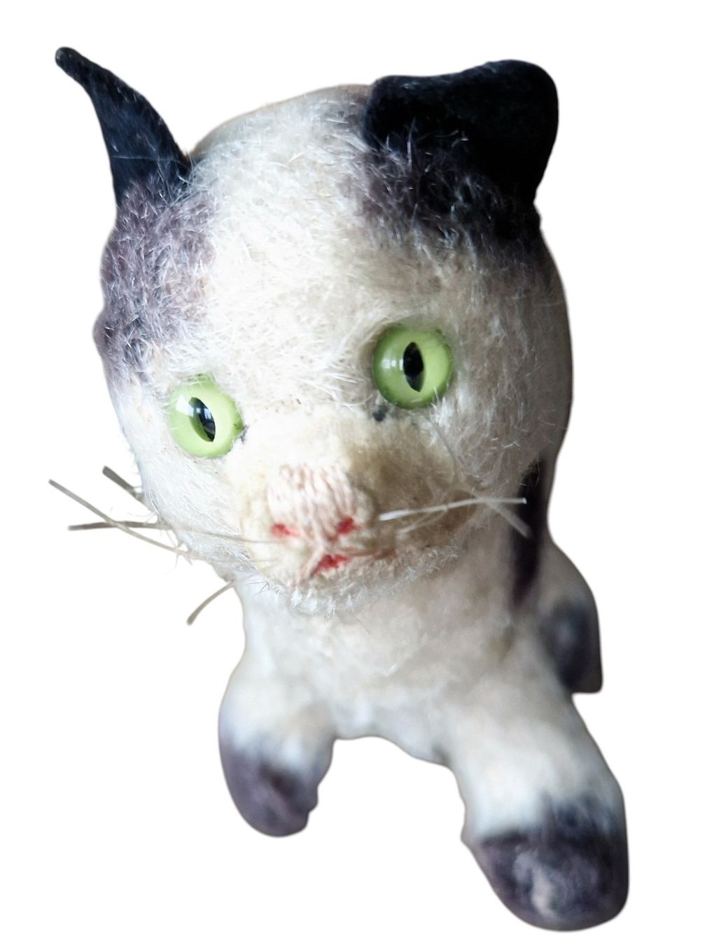 Steiff Giocattoli: Steiff Plüschtier Katze 1950er – Usato da Mörschwil venduto da lindaswunderkiste 2