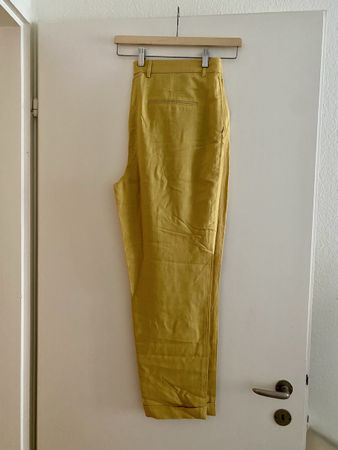 Hose, Hellgelb, Gr. 42, Paul Kehl (neu)
