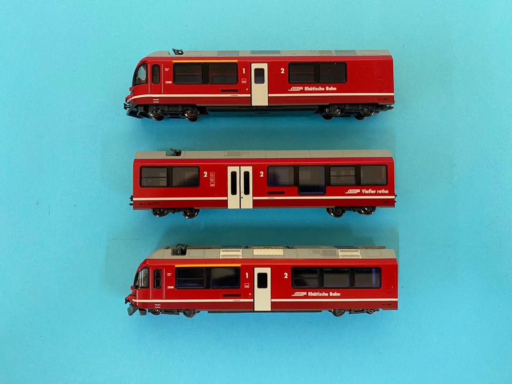 DC KATO Spur N RhB ABe 8/12 ‘’Allegra’’ analog (Gebraucht) in ...