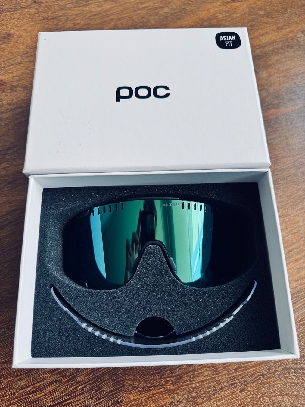 Poc Occhiali & Lenti: POC DEVOUR SPORTBRILLE Uranium Black Translucent Grey/Green – Nuovo e nell'imballaggio originale da Ennetbaden venduto da DanielCPH 1