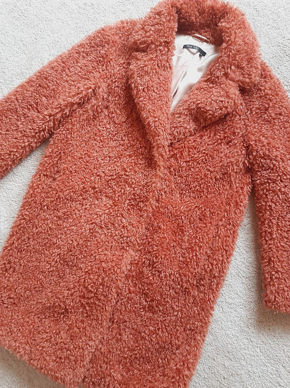 Marc O'Polo Mäntel: MARC AUREL Teddyfell-Mantel Gr. 36 – Gebraucht aus Muotathal von robin40 6