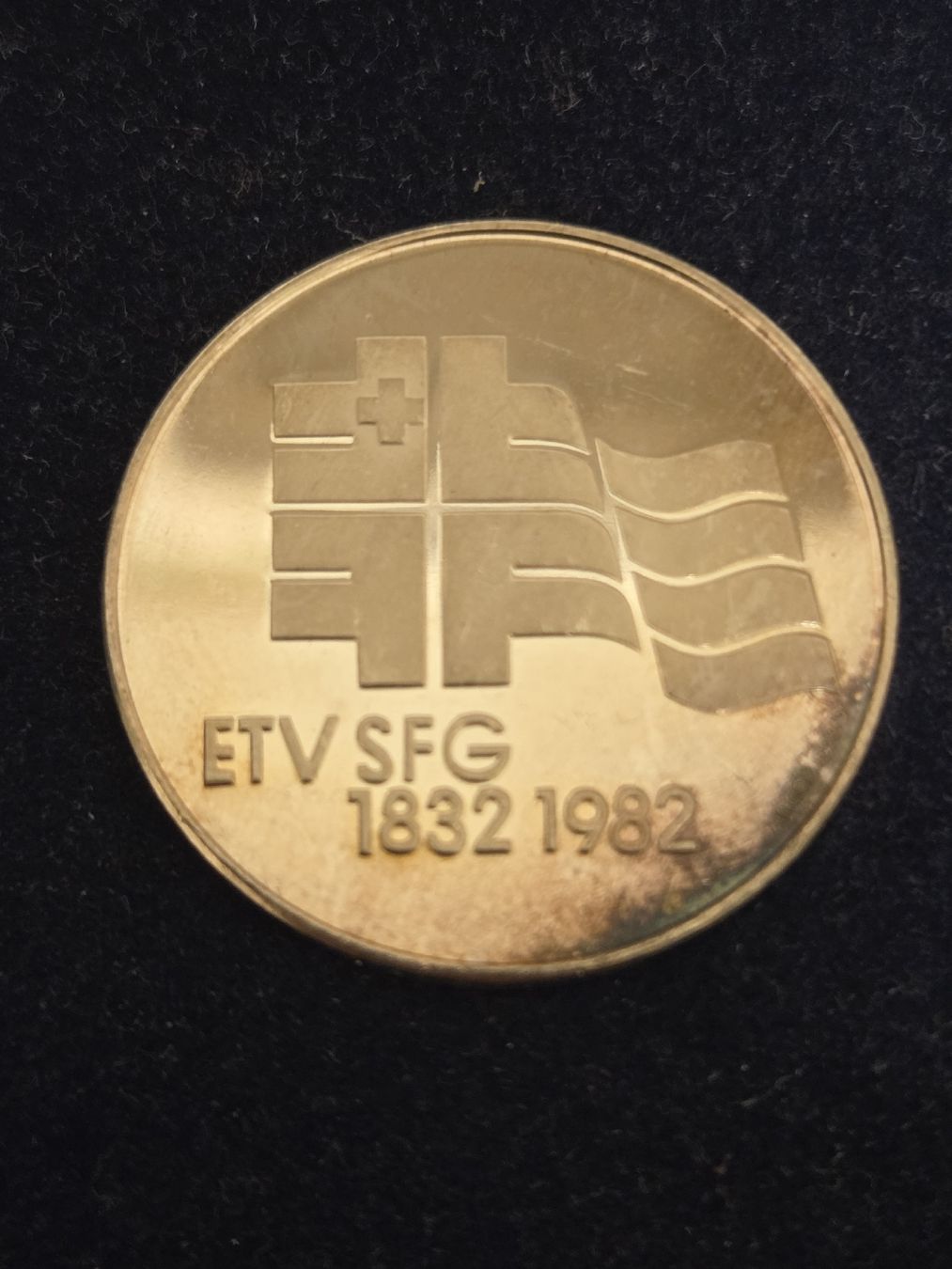 Medaillen: Silbermedaille ETV SFG 1982 – Gebraucht aus Stans von Ducati16 3
