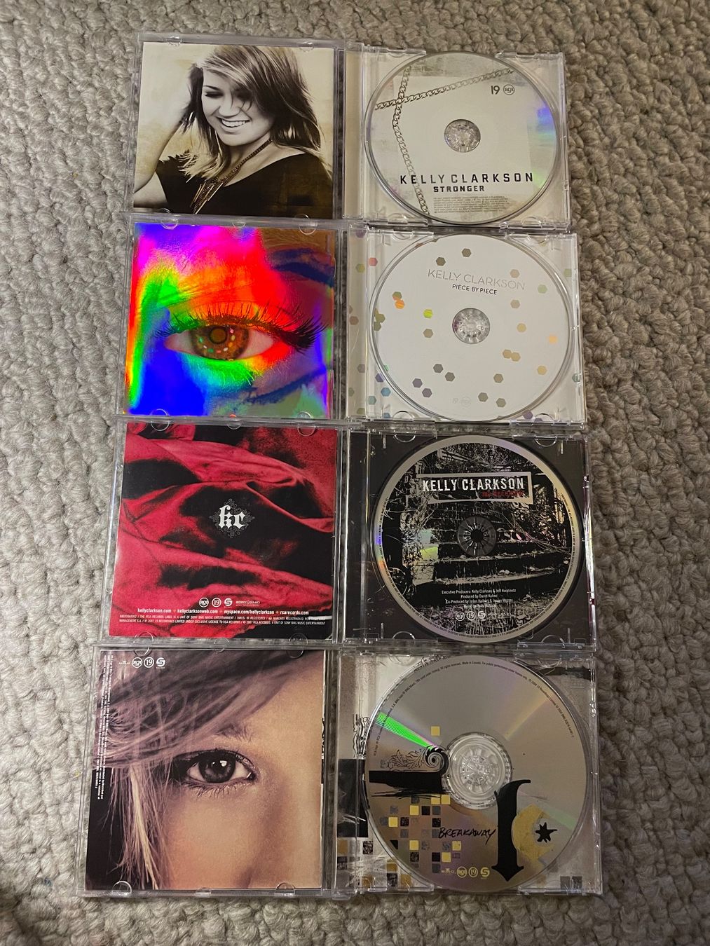 CDs: 4x Kelly Clarkson – D'occasion à Reinach AG par trigger7811 1