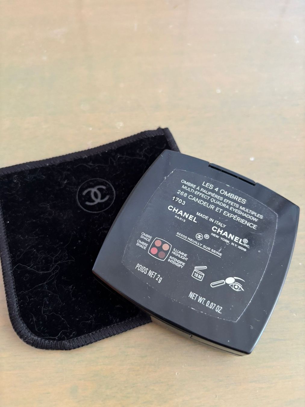 Chanel Make-up: Chanel Les 4 Ombres / Lidschattenpalette – Usato da Jonen venduto da Lux.K. 1