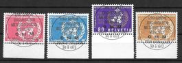 OMM (D IX) Serie 10 - 13 ET Vollstempel Genève 30.8.1973