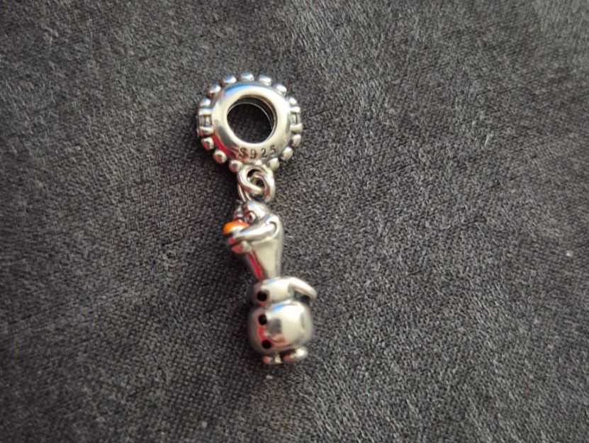 Ciondoli: Silber Charm Olaf +Garantie – Nuovo (secondo la descrizione) da Rotkreuz venduto da Carbone_Bijou-Shop 1