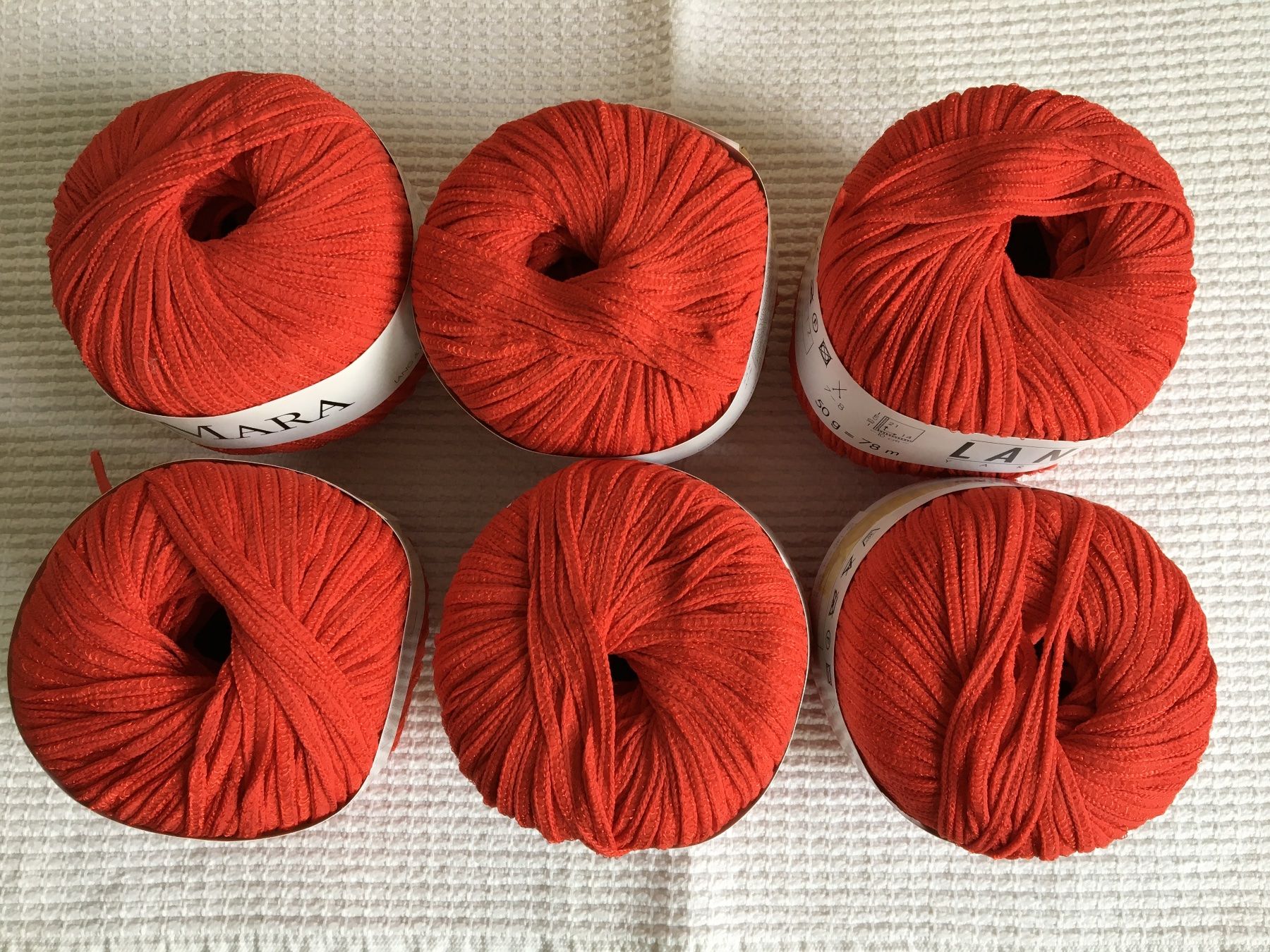 Lang Yarns Lana: Lang Yarns - Bändchengarn Mara, 6 Stück – Nuovo e nell'imballaggio originale da Meisterschwanden venduto da Lapins2019 5