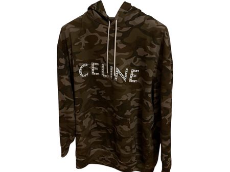 SWEAT À CAPUCHE CELINE MILITAIRE