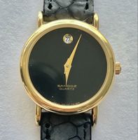 Montre Sandoz Quartz dorée ETA 956042 calibre