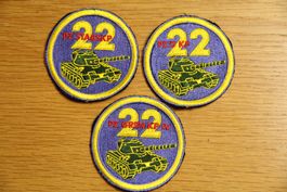 Pz Bat 22, Stabskp, Pz D Kp, Pz Gren Kp IV,  Badge