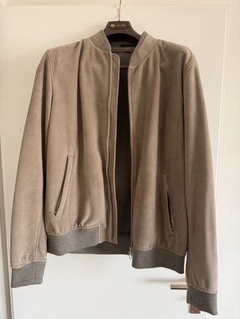 Loro Piana Reinmate Herrenjacke, Rentierleder, XXL, neu