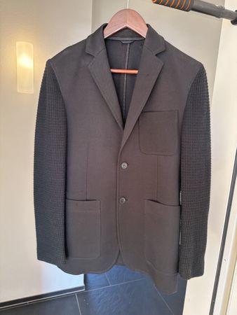 Sakko Versace Collection Schwarz Grösse 46 