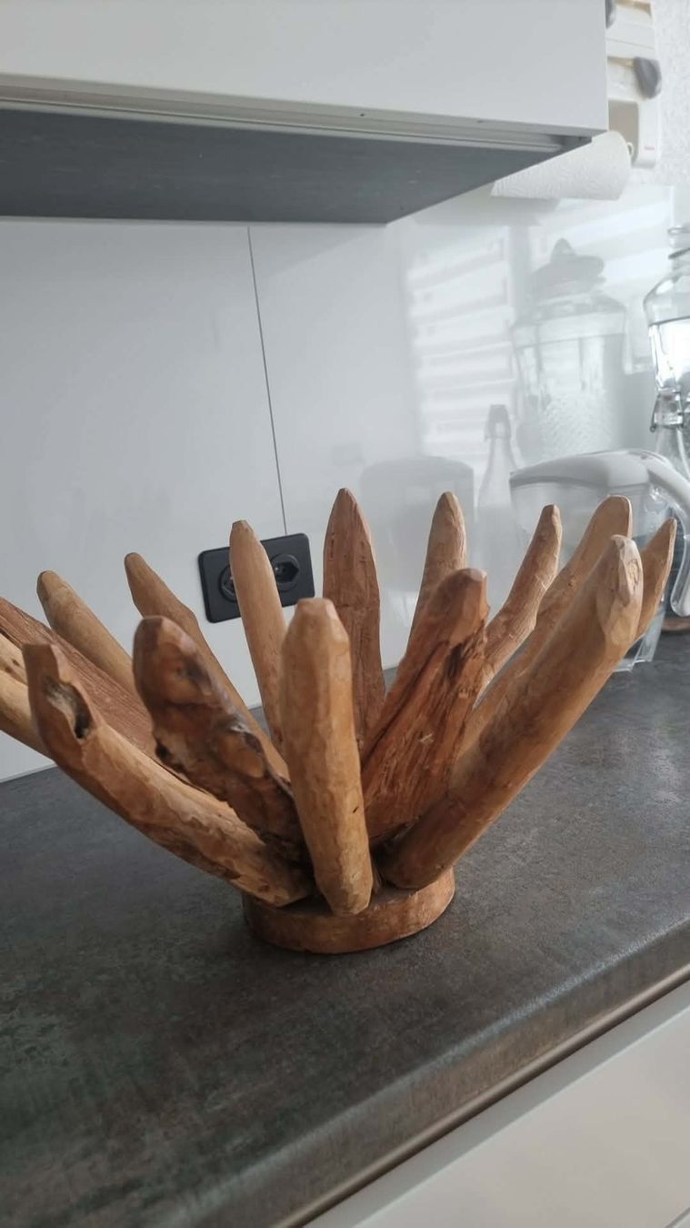 Tutte le decorazioni: Dekorative grosse  Holzschale, handgemacht, einzigartig! – Nuovo (secondo la descrizione) da Arbon venduto da sabire72 1