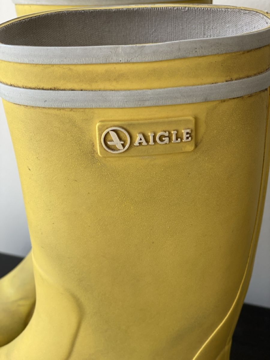 Scarpe per ragazzi: Bottes de pluie Aigle jaune taille 32 – Usato da Baden venduto da ric_hp5k 1