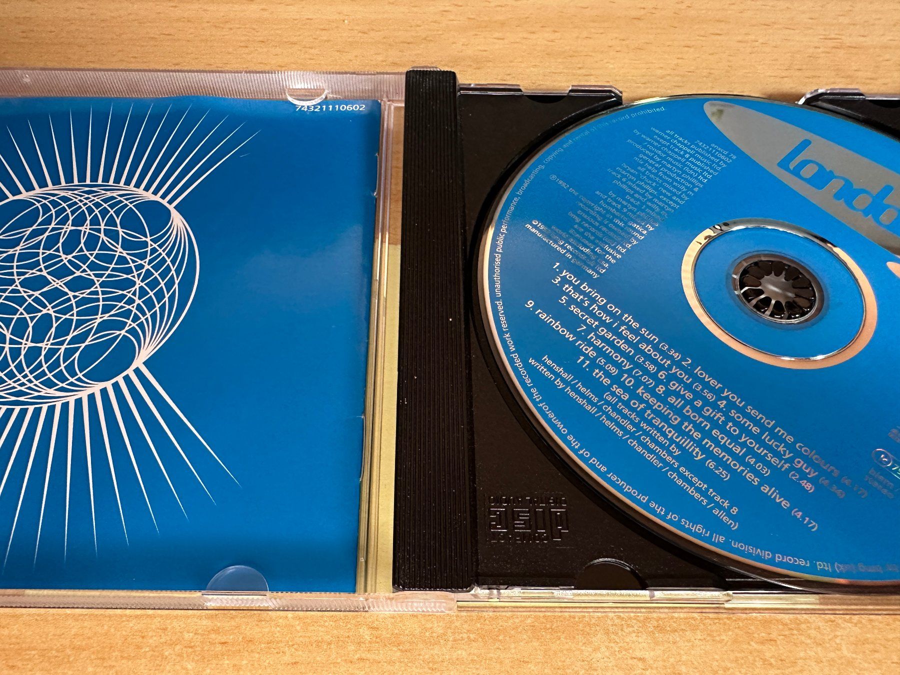CD: Londonbeat. – Harmony – Usato da Rikon im Tösstal venduto da Alpenmutz 2