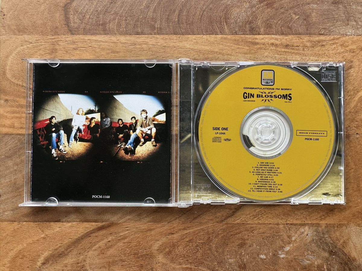 CDs: Gin Blossoms - Congratulations I‘m Sorry – Gebraucht aus Horgen von flyingpenguin2000 1