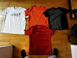 4 Sporttshirt 3 XL 1 L(Schwarz)