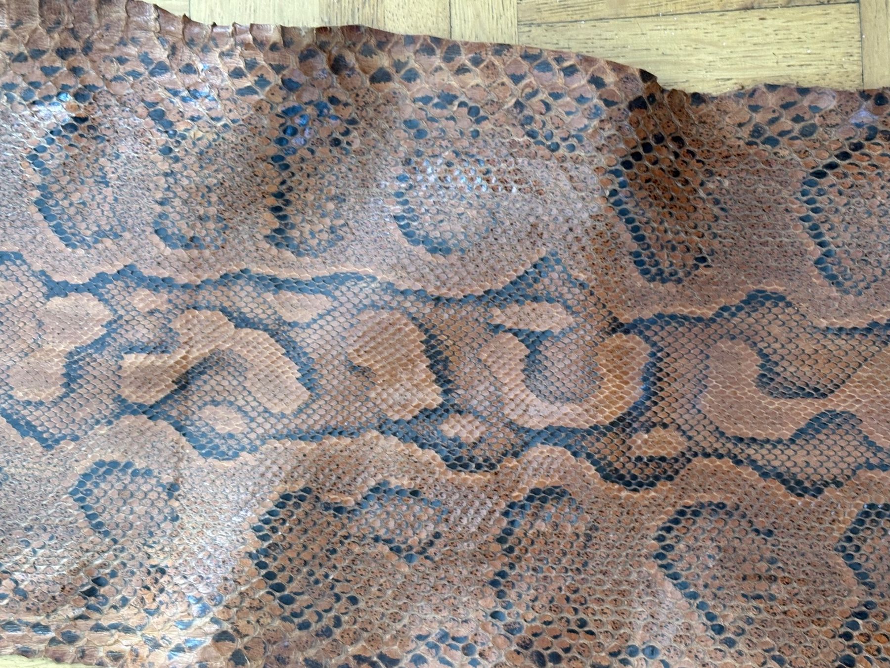 Chaussures femmes: Echtleder Schlange braun Grösse ca 255 cm,Python – D'occasion à Frick par Rukki 1