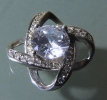 Silber 925 Anhänger mit Zirkonia