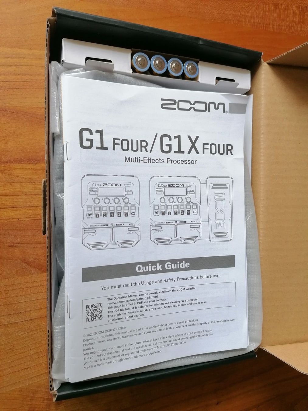 Equalizzatori: ZOOM G1X FOUR Multi-Effects Prozessor mit Expression Pedal – Usato da Basel venduto da Fiona-Lea 3