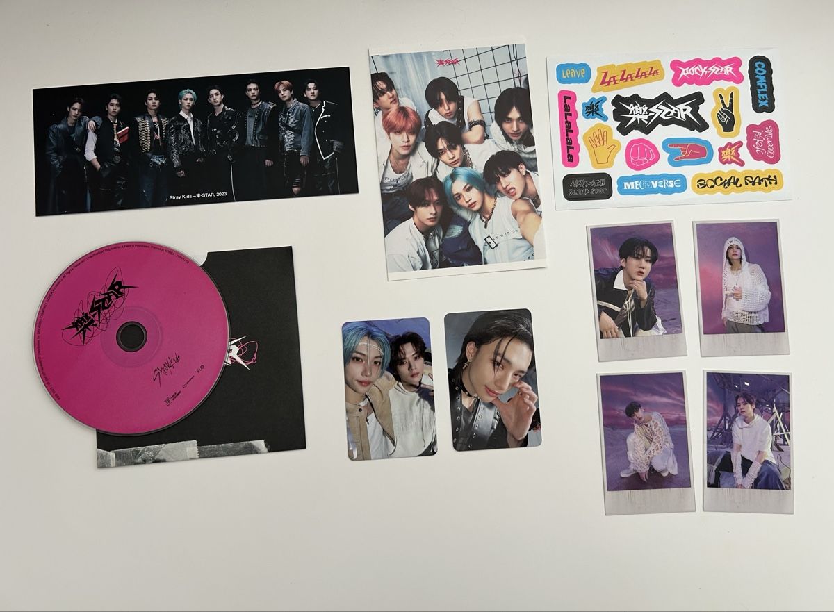 CD: Stray Kids Rock-Star Album Roll Version – Nuovo (secondo la descrizione) da Rupperswil venduto da van_tyy6 2