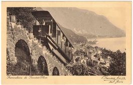 Montreux - Funiculaire/Standseilbahn Territet-Glion