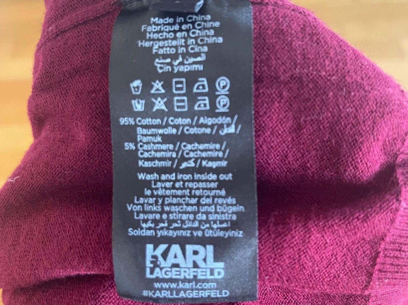 Karl Lagerfeld Pullover & Sweatshirts: Karl Lagerfeld Pullover mit Kaschmiranteil u. Glitzersteine – Neu (gemäss Beschreibung) aus Kreuzlingen von shopaholicatheart_2 4