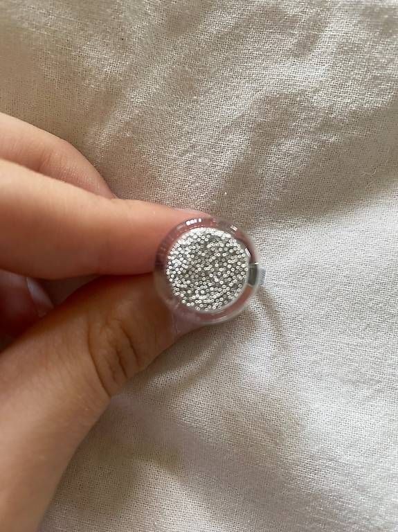 Anelli: Silberring mit silberfarbenen Perlen – Nuovo e nell'imballaggio originale da Zürich venduto da iri_cyr9 2
