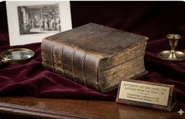 Antikes Buch aus dem Jahre 1730 (ca.)