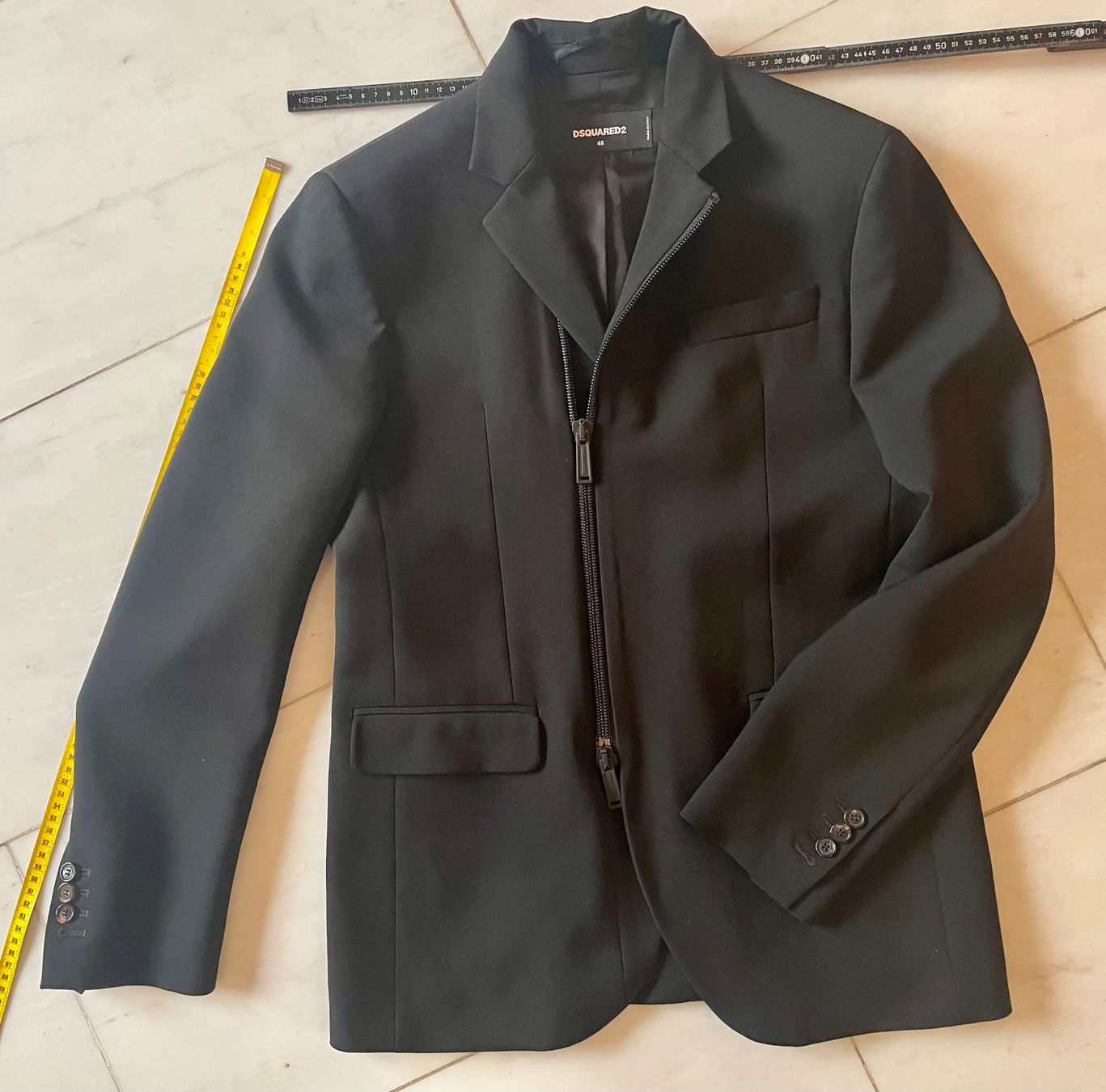 Dsquared2 Jacken: Dsquared2 Sakko Gr. 48, schwarz – Neu (gemäss Beschreibung) aus Unterengstringen von DeaundHeinz 4